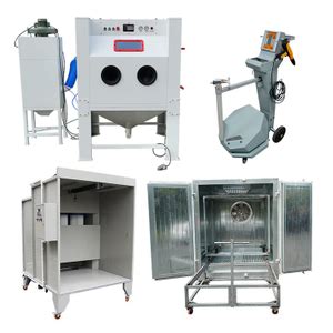 Sandblasting Machine with Air Compressor, Freeze Dryer, Air Storage ...