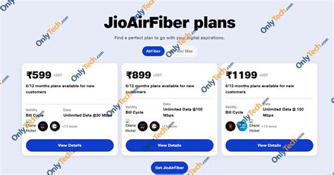 Jio AirFiber plans revealed | OnlyTech Forums - Technology Discussion Community