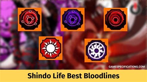 Shindo Life Best Bloodlines List [2023] - Game Specifications