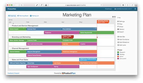 Marketing Plan Template