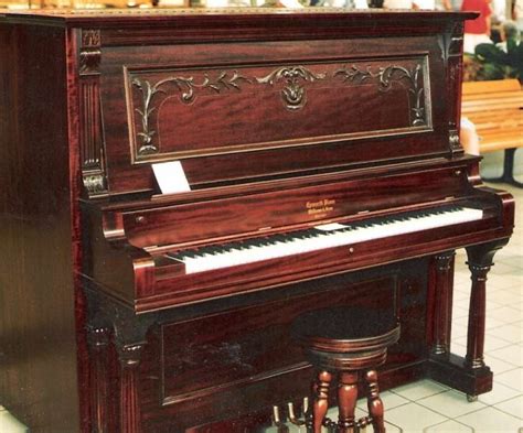 Epworth Upright Grand Piano - Antique Piano Shop