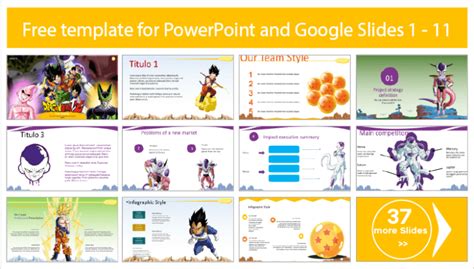 Dragon Ball Z Template - PowerPoint Templates and Google Slides