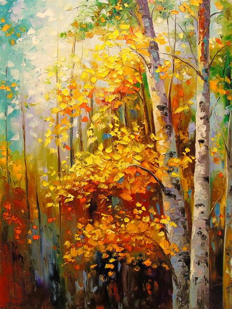 Birch trees Painting by Olha Darchuk - Fine Art America