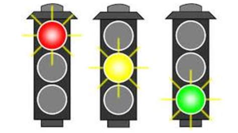 Flashing Red Traffic Light At An Intersection Means You Must | Americanwarmoms.org