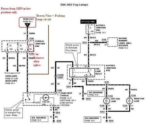 anyone know the fog light wiring diagram - F150online Forums