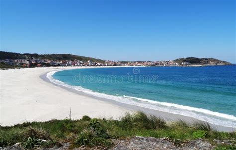 Beach At Laxe; Fisterra; Costa De La Muerte; Galicia Stock Photo - Image of entrance, fisterra ...