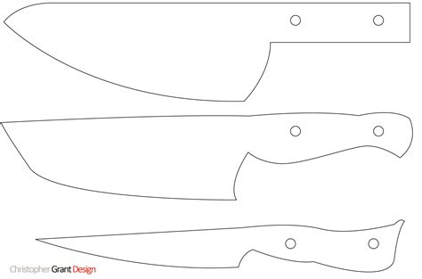 Chef Knife Template