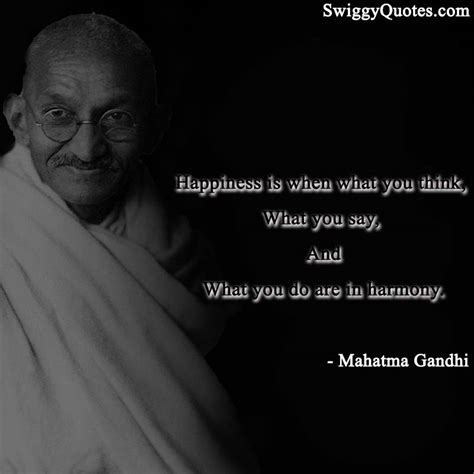 15+ Famous Mahatma Gandhi Quotes on Leadership - Swiggy Quotes