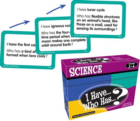 I Have, Who Has Science Game Grade 3-4 - TCR7857 | Teacher Created ...