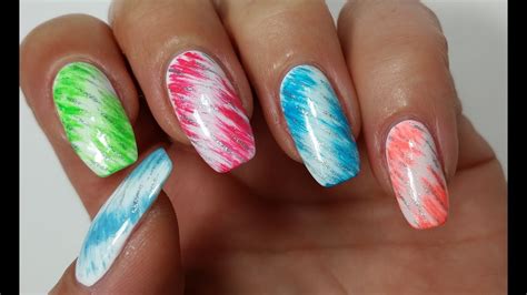 Easy Nail Art Design For Beginners #8 Summer Nails - YouTube