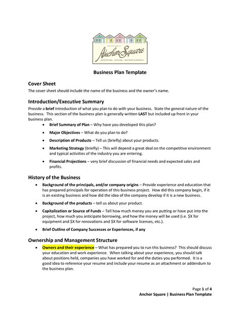 Writing A Business Proposal, Free Business Proposal Template, Startup Business Plan Template ...