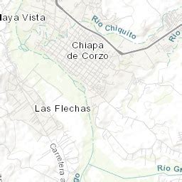 Chiapa De Corzo Mapa