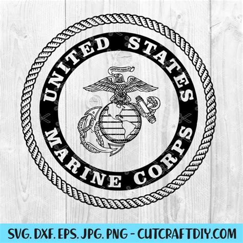 MARINE CORPS EAGLE SVG, GLOBE, AND ANCHOR PATCH