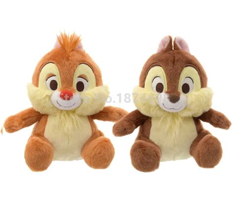 New Chip and Dale Cute Chipmunks Mini Plush Stuffed Animals Toy 23cm Kids Toys Dolls for ...