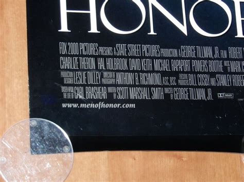 ORIGINAL MOVIE POSTER MEN OF HONOR UNFOLDED DS INTL STYLE A ONE SHEET ...