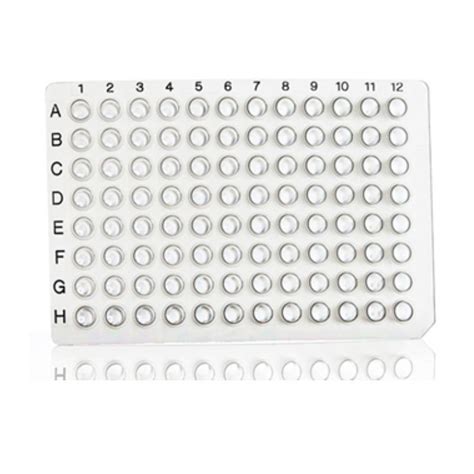 96 well PCR plate, non skirted, standard profile. - Genetix Biotech Asia Pvt. Ltd.