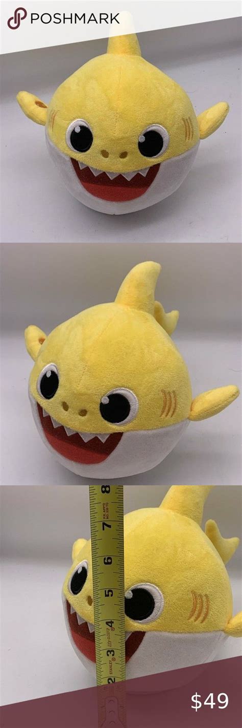 Pinkfong Baby Shark Plush Spinning and Singing Pet Toys, Kids Toys ...