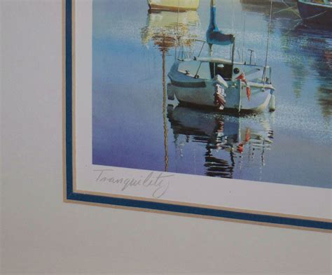 Framed Print Signed by the Artist KIFF HOLLAND - Entitled Tranquility | eBay