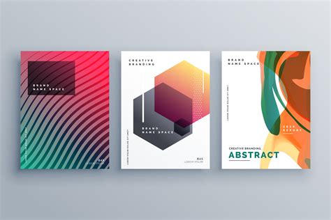 Abstract Graphic Design Posters