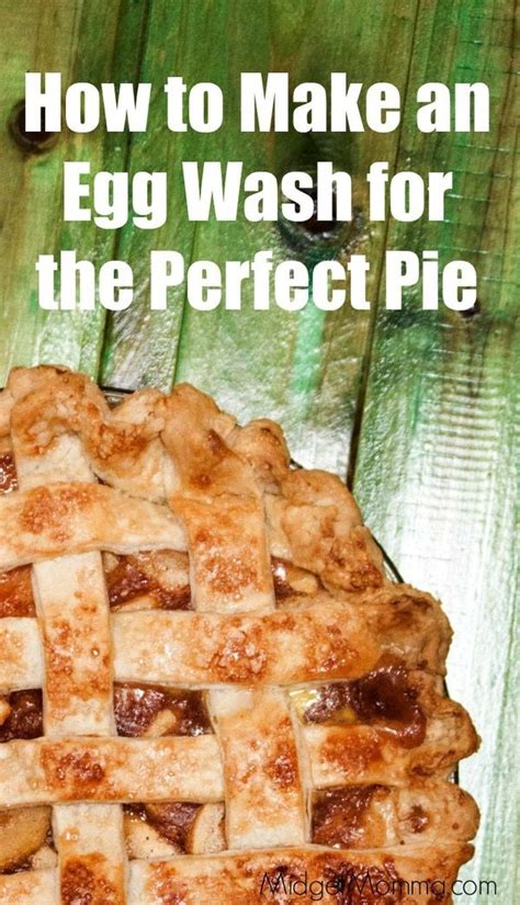 How to Make an Egg Wash for the Perfect Pie | Egg wash for pie, Egg wash, Perfect pies