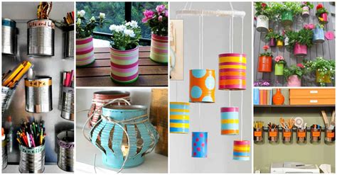 13+ DIY Tin Cans Into Adorable Decor Ideas