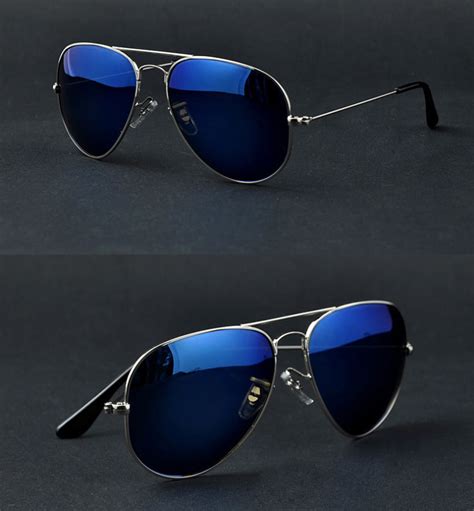 Mirrored Aviator Sunglasses - TopSunglasses.net