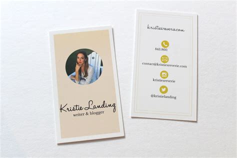 Blogger Business Cards