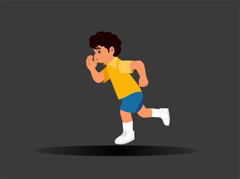 Cute boy run cycle by Nipun on Dribbble