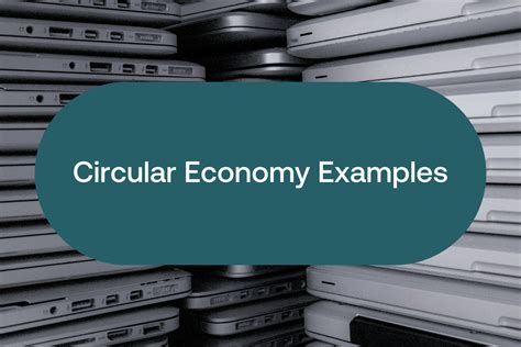 31 Circular economy examples from product design to business models