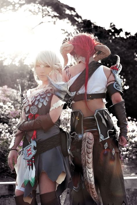 Final Fantasy XIV : Au Ra - Miki Tsubaki(椿 ミキ.Crystalfirey) Au Ra, Au Ra Cosplay Photo ...