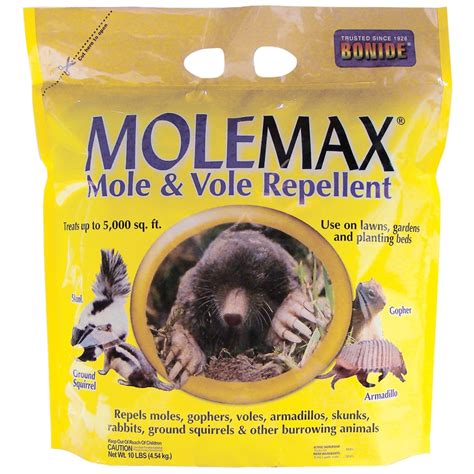 Bonide MoleMax 10-lb Granules Mole and Vole Repellent at Lowes.com