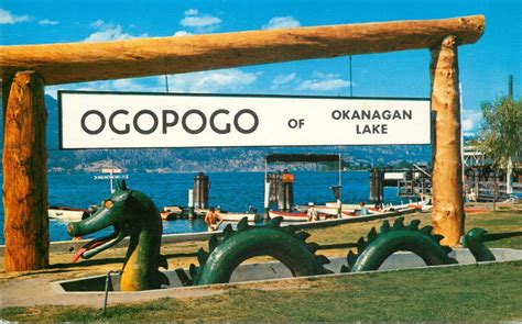 Ogopogo of Okanagan Lake in Kelowna BC Canada | Lake monsters, Okanagan, Pacific rim national park