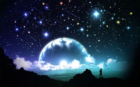 Animated Night Sky Wallpaper - WallpaperSafari