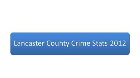 Lancaster County crime stats