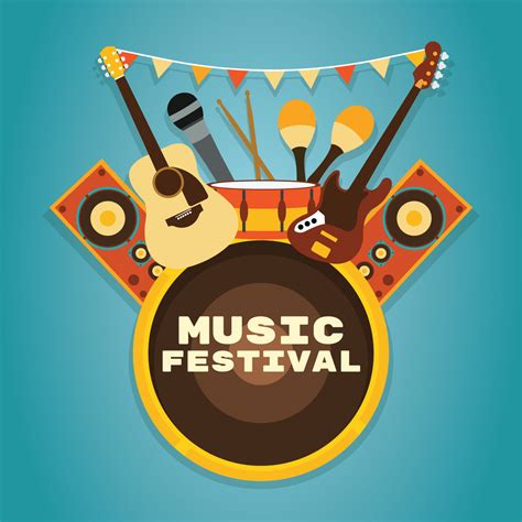 Music Festival Background 184438 Vector Art at Vecteezy