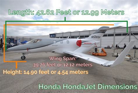 Honda HondaJet Specifications Dimensions - FlyRadius