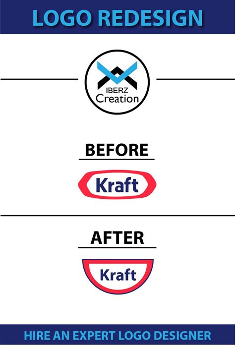 KRAFT LOGO REDESIGN | Logo redesign, ? logo, Logo design