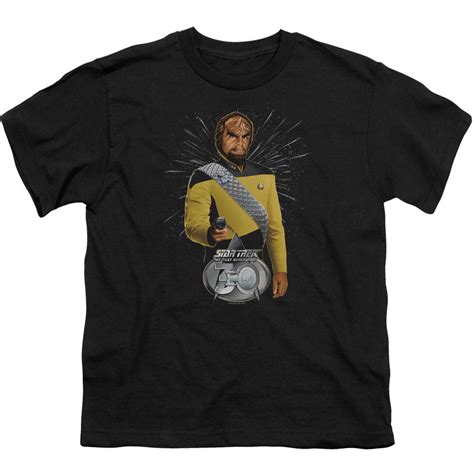 Star Trek Worf 30 Youth T-shirt 405533 | Rockabilia Merch Store