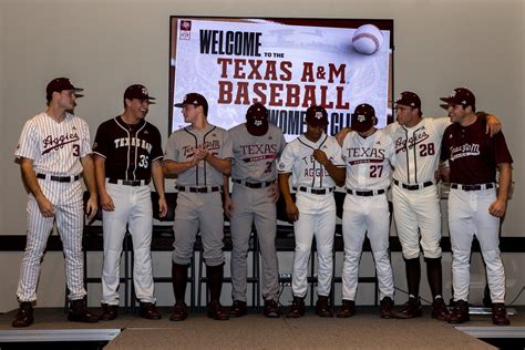 Texas A&M Baseball New Uniforms — UNISWAG