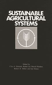 Sustainable Agricultural Systems - 1st Edition - Edwards - Routledge