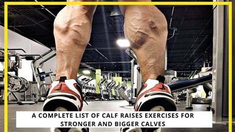 Calf Raises Exercises & Benefits (An Ultimate Guide) - The Fitness Phantom