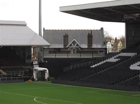 Touring Craven Cottage at Fulham FC