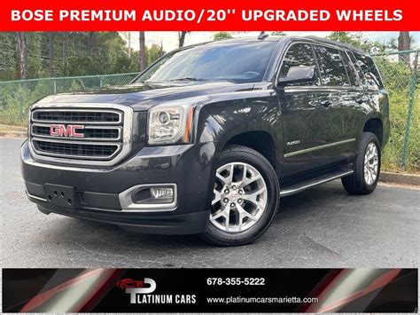 Used 2020 GMC Yukon SLT For Sale ($37,590) | Platinum Cars Alpharetta ...