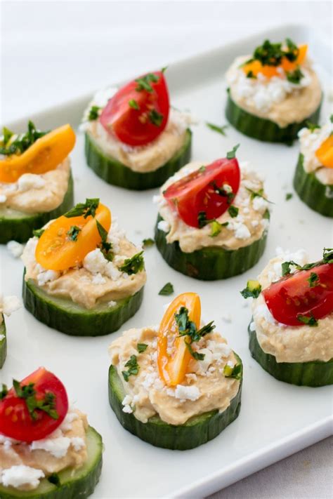 20 Easy Cucumber Appetizers - Insanely Good