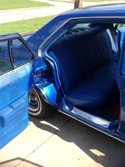 Chevy Impala 1975 Donk custom interior, digital dash with suicide doors for sale - Chevrolet ...