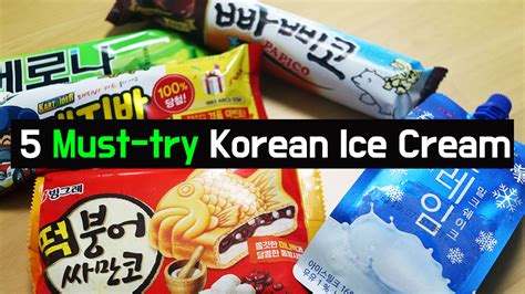 5 Must-try Korean Ice Cream - Aaron & Claire