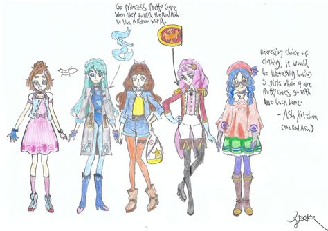 Go! Princess PreCure as Pokemon trainers by a22d on DeviantArt