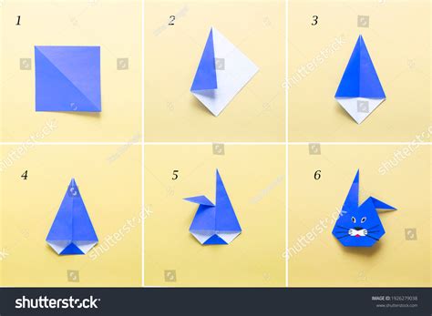 558 Easy Origami Step By Images, Stock Photos & Vectors | Shutterstock