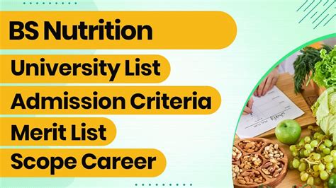 What is BS nutrition and dietician Degree Program | BS nutrition and dietician Scope in Pakistan ...