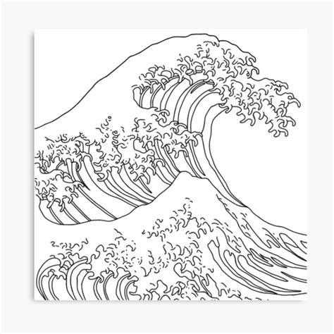 "the great wave" Canvas Print by nathmart | Redbubble